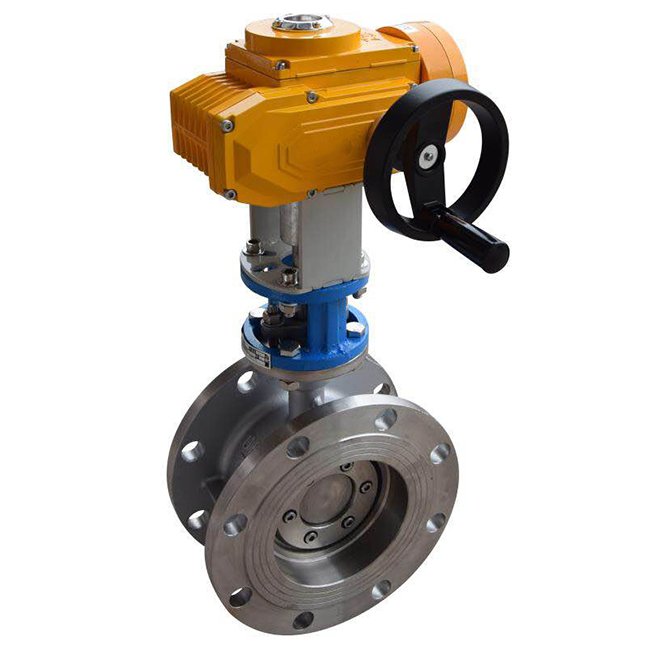 D943H电动三偏心蝶阀