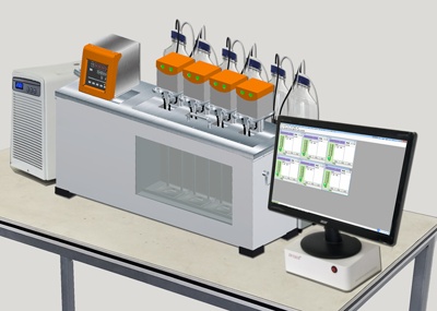 杭州卓祥IV-3400全自动粘度（带自动清洗）仪