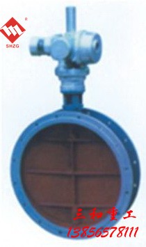 电气动圆形风道蝶阀