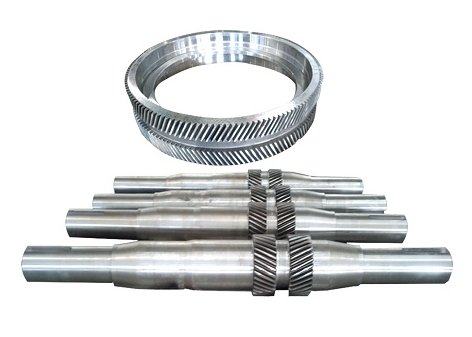 泥浆泵用人字齿圈及齿轴