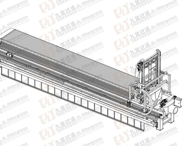 XG1500隔膜（12bar）自动清洗压滤机