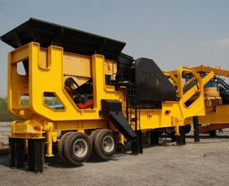 颚式移动破碎站