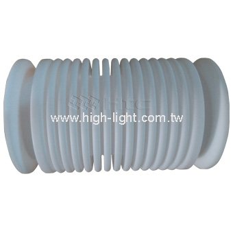 KF法兰铁氟龙伸缩波纹管