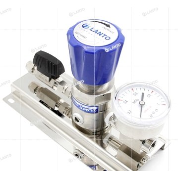 实验室气路终端面板不锈钢低压二级减压阀