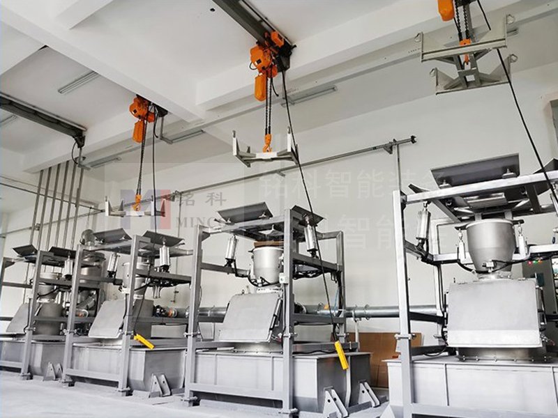 能源新材料自动计量混合输送系统