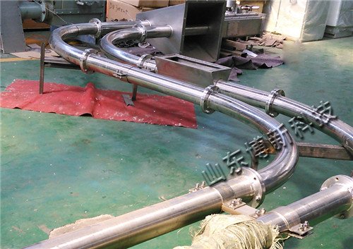 山东硫磺管链输送机，管链提升机输送设备