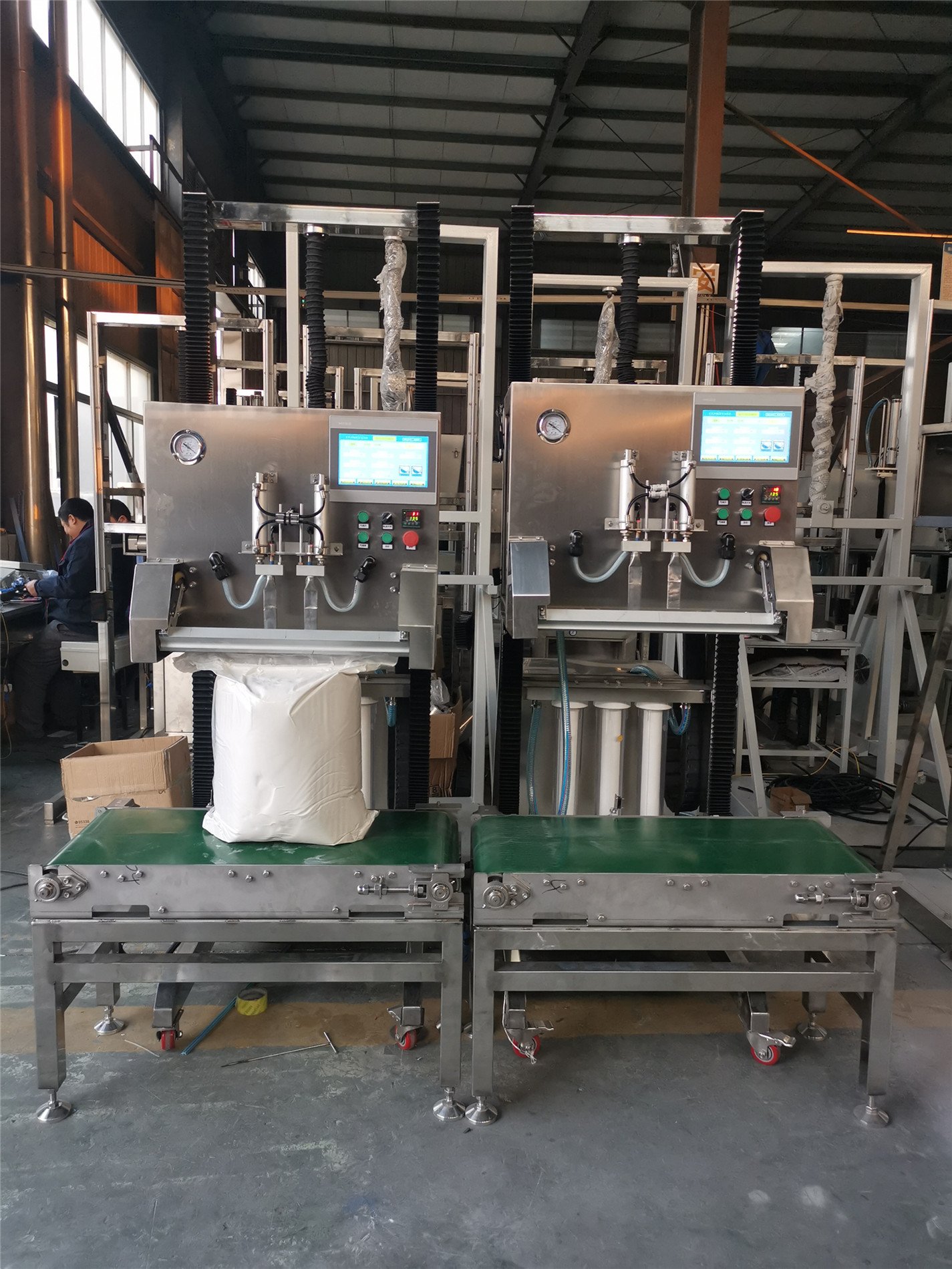 粉尘抽真空热合机-大袋真空封口机-小袋真空包装机