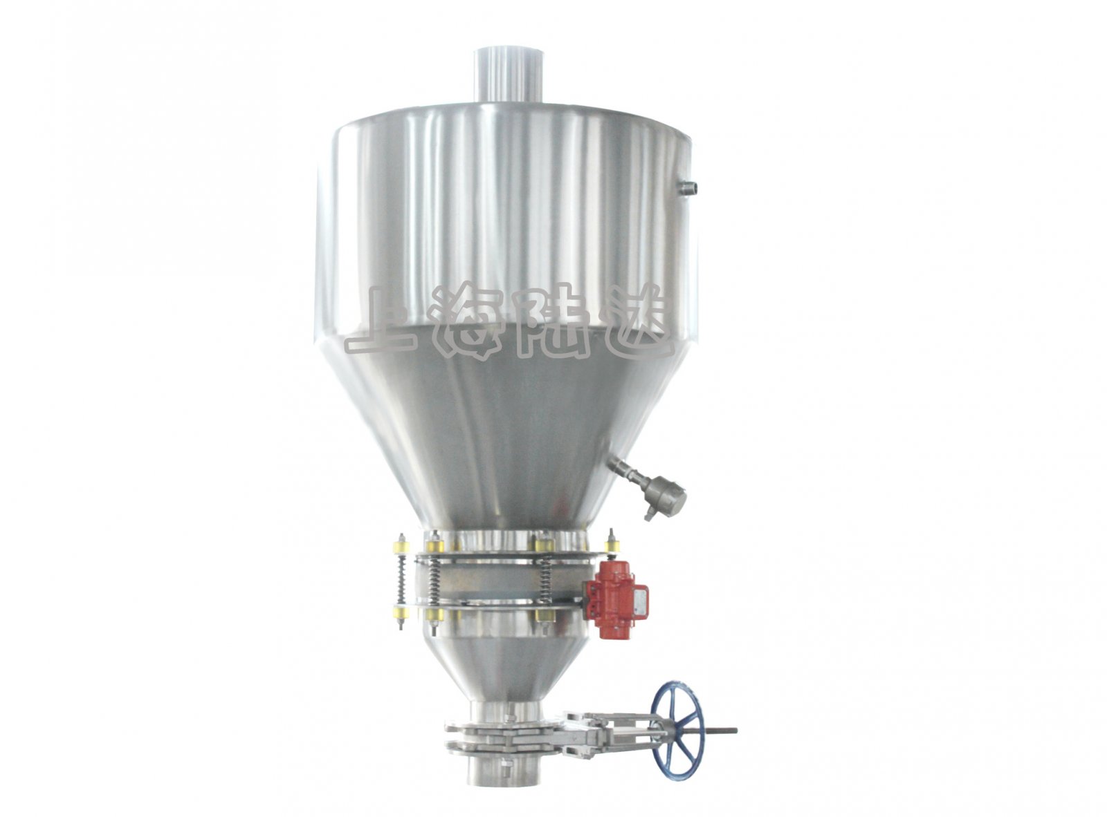 缓存料仓带活化料斗