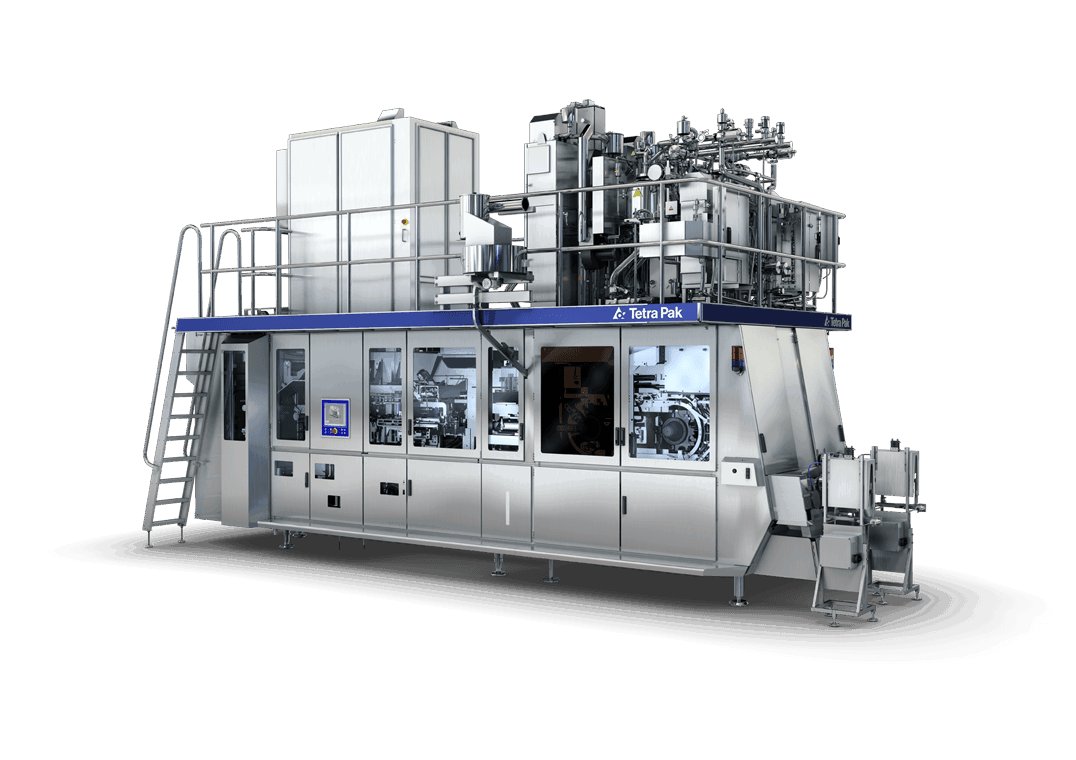 一步开盖利乐冠®包装的双线灌装机