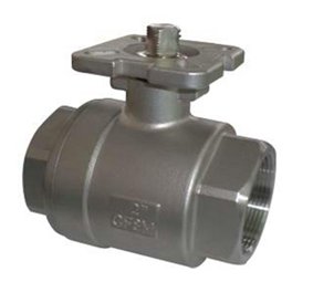 二片式高平台球阀