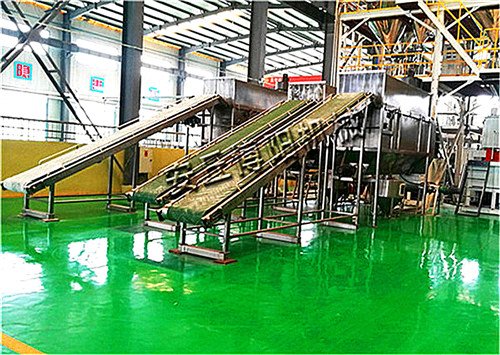 石灰自动破包机 密闭自动化上料机使用效果