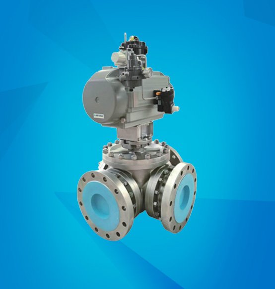 固定软密封多通道球阀