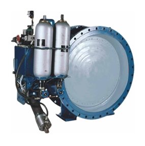 蓄能器式液控止回蝶阀