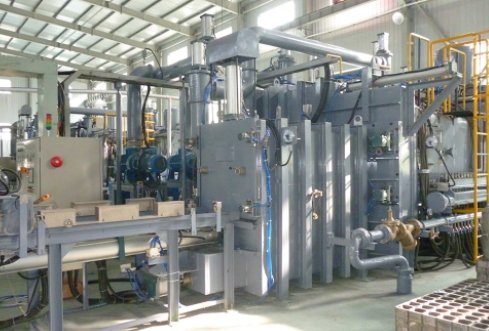 真空三室连续钎焊炉