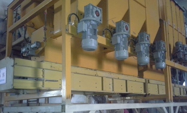 土壤改良剂自动化配料生产线