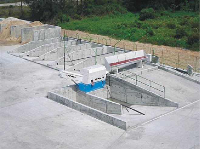 砂石分离机沉淀池回收系统