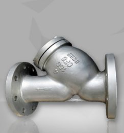 Y型法兰美标过滤器