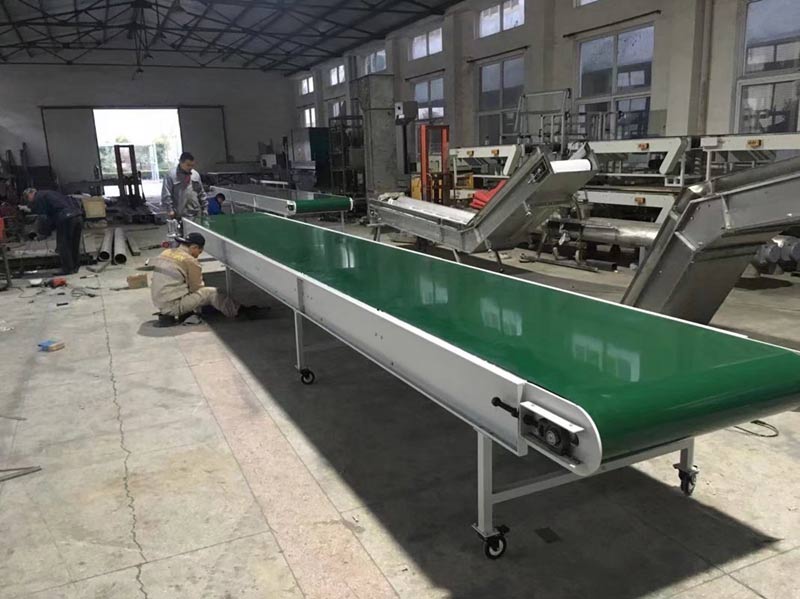 水平光滑皮带输送机