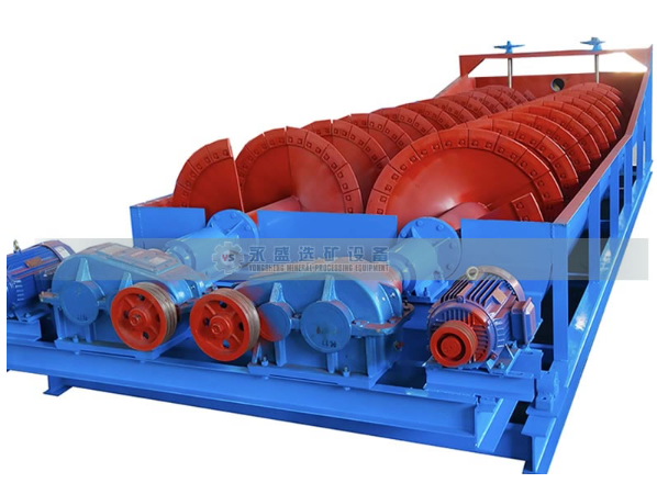 一米双螺旋洗沙机洗沙设备