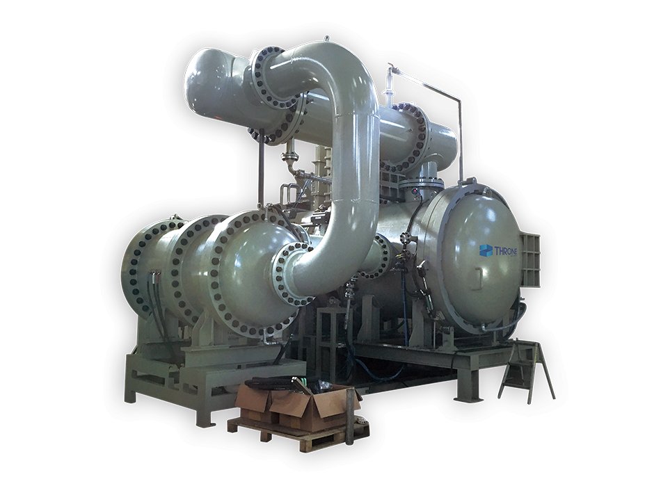 卧式双室真空高压气淬炉