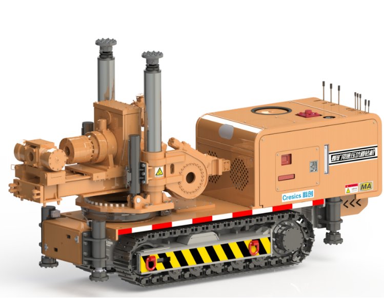 煤矿用履带式全液压坑道钻机