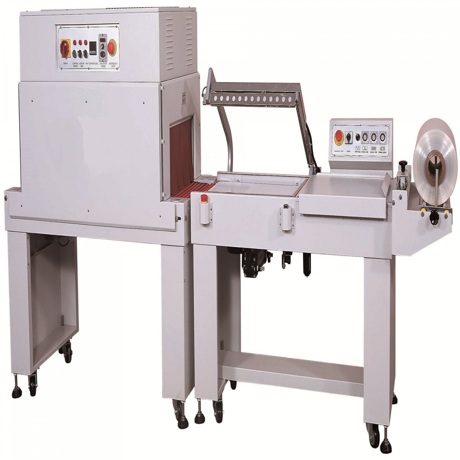 气动 L 型封切收缩包装机