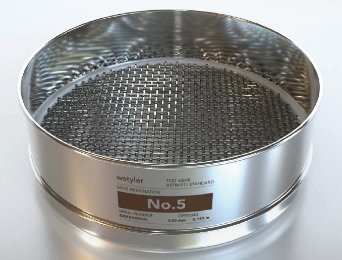 wsTyler泰勒12英寸不锈钢黄铜试验筛6662