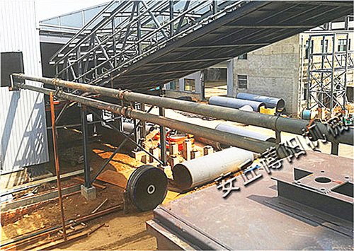 片碱管链输料机 密闭管链输送系统工作流程