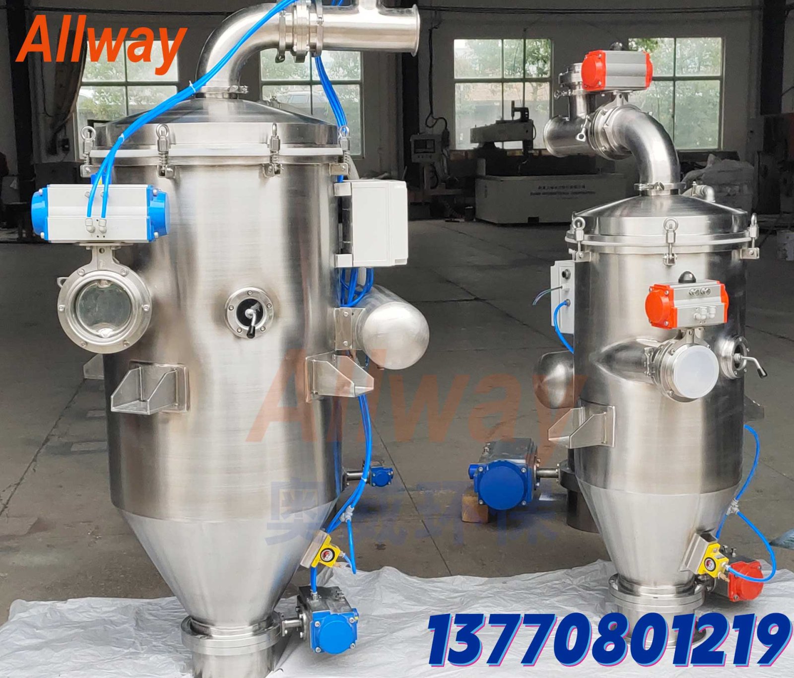 AW-SLJ-320-EC 气动式真空上料机 连续高效负压输送