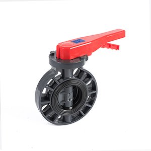 手动蝶阀塑料蝶阀UPVC蝶阀