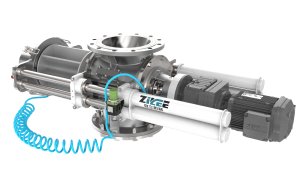 快速清洁旋转气闸阀