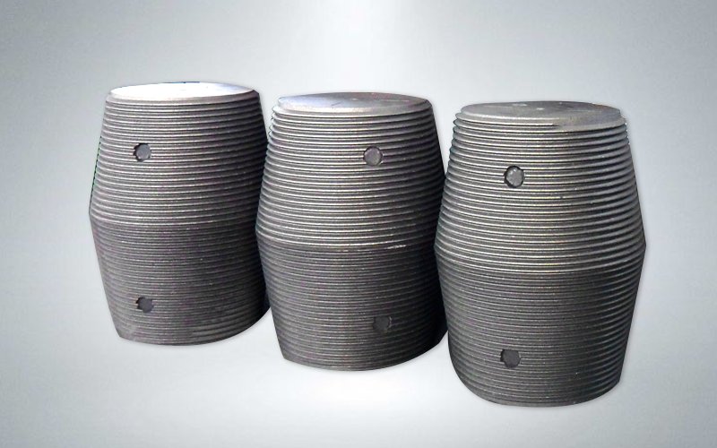 圆锥形电极接头