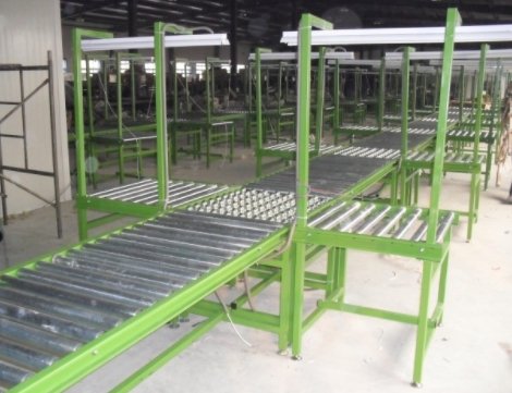 无动力辊筒输送机