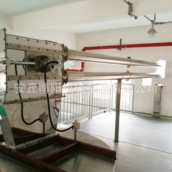 钛白粉管链输送机、无尘管链输送设备