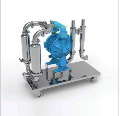 除铁过滤泵送小车