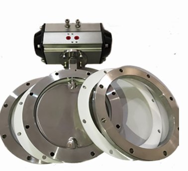 TDJ卫生级对夹式气动蝶阀-