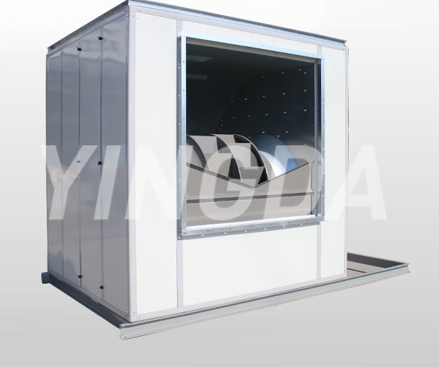 后弯式柜式离心风机箱HTFC-V