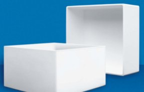 方形石英陶瓷坩埚