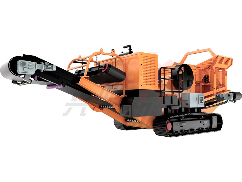 CT710J履带式移动破碎站