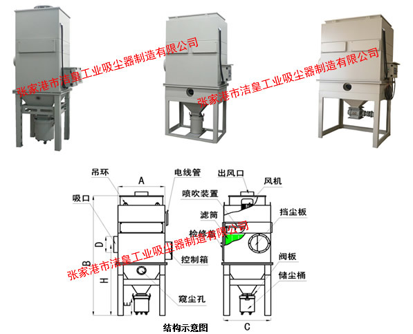 MT型-脉冲滤筒免停机卸料除尘器