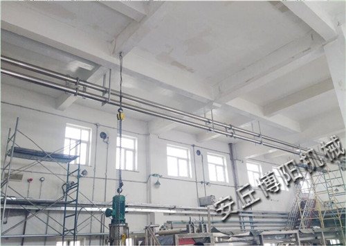 化工粉管链输送线、管链输送设备粉体行