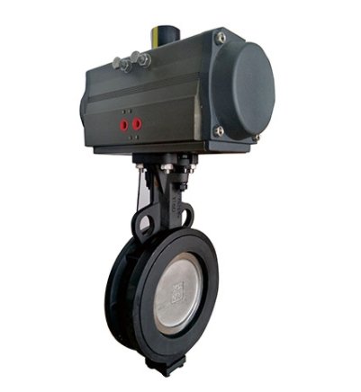 气动对夹开关蝶阀