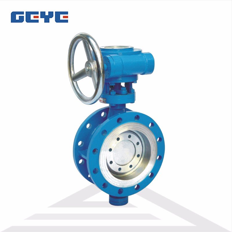 涡轮三偏心法兰式硬密封蝶阀