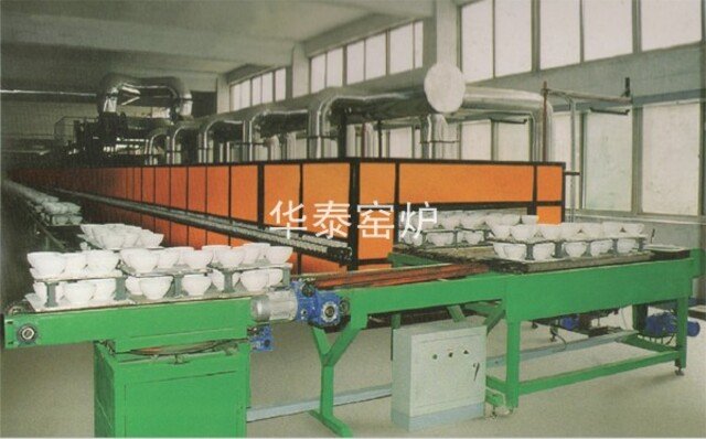 日用瓷中、低温辊道窑炉