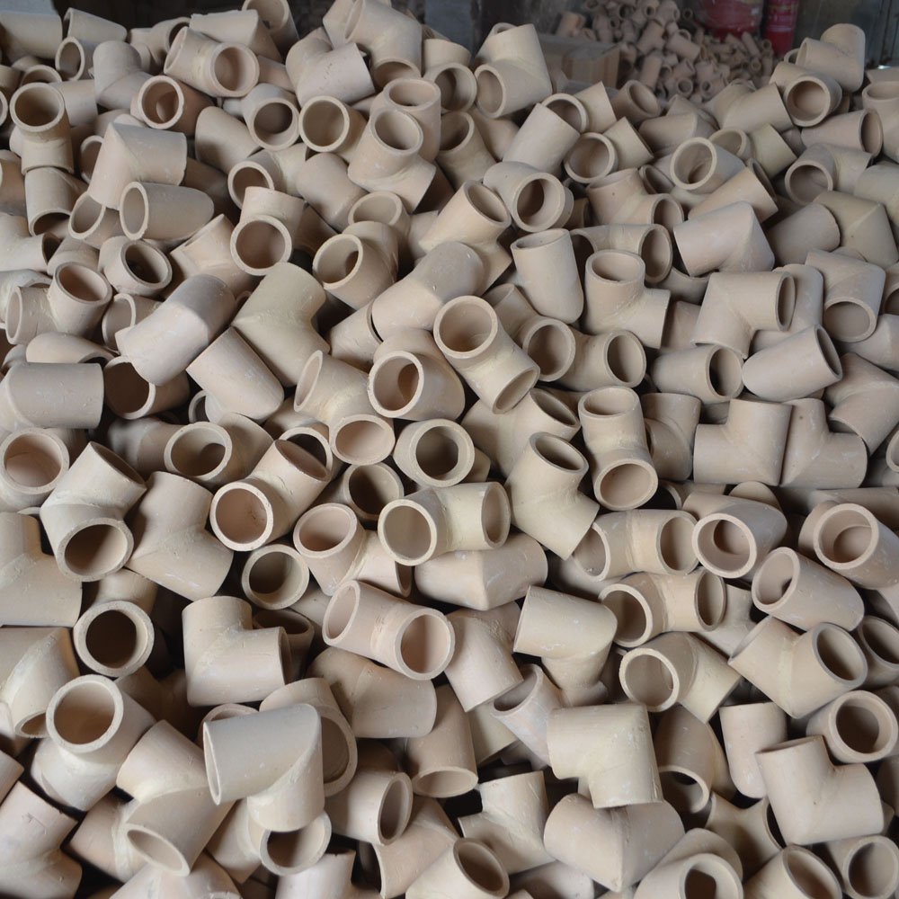 防砂眼耐火直角弯管