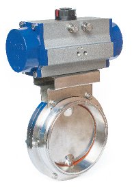 气动卫生级蝶阀