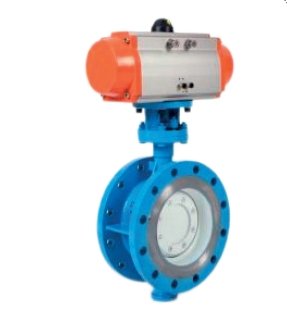 气动三偏心蝶阀