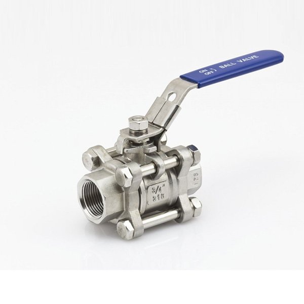 三片式内螺纹连接球阀阀体