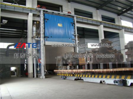 18米可分段燃气台车炉