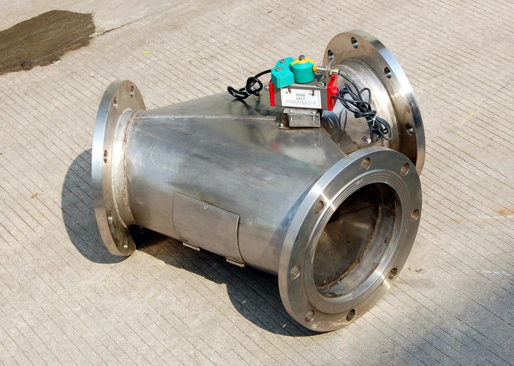 不锈钢粉体三通阀